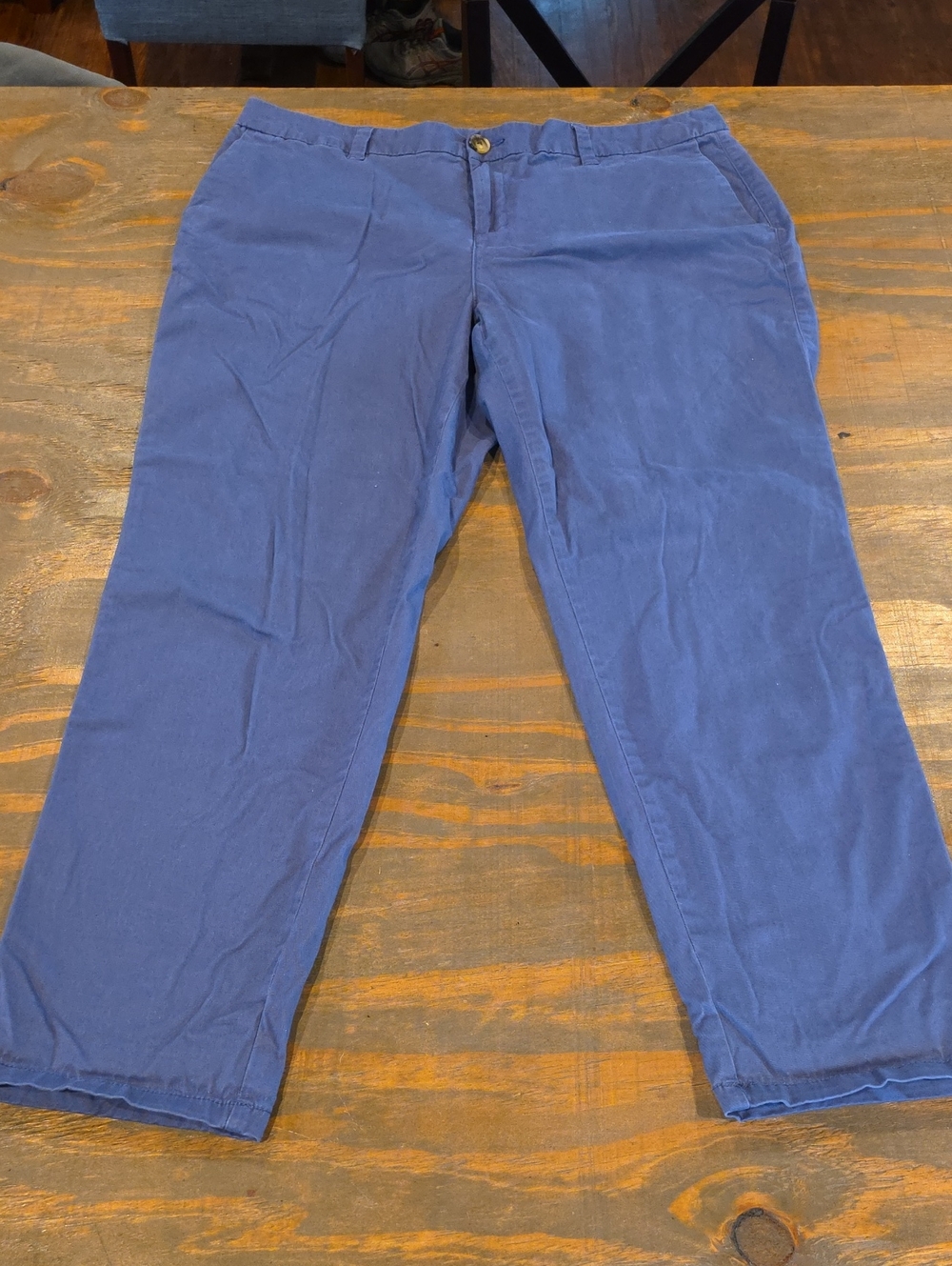 Style & Co. Women's Navy Blue Chino Pants